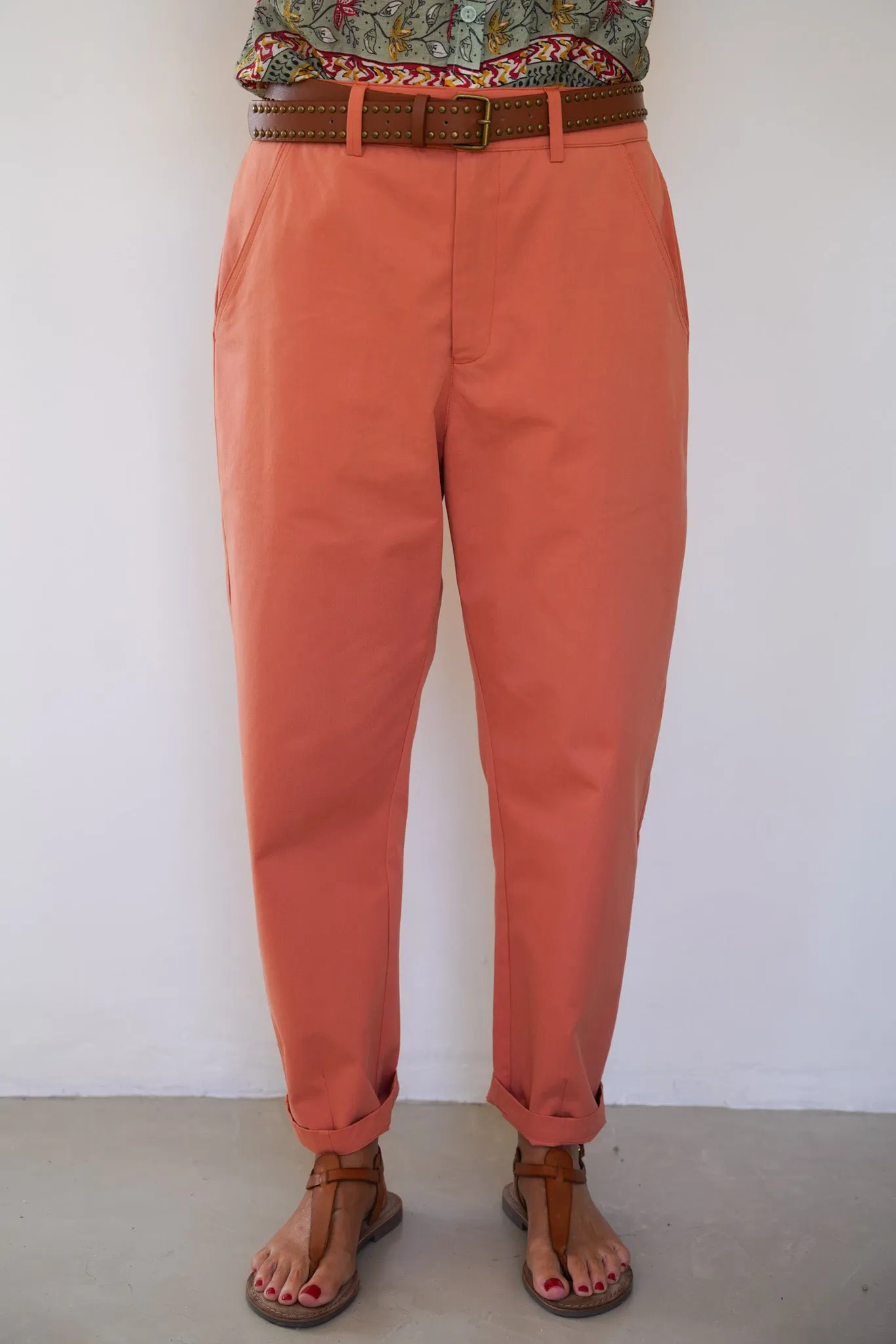 Apricot Oversize Pants