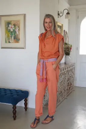 Apricot Oversize Pants