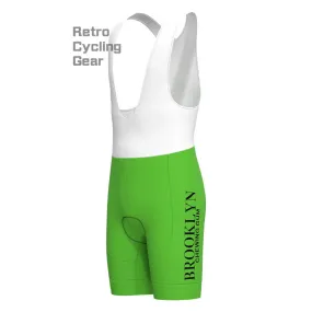 Brooklyn Green Retro Cycling Shorts