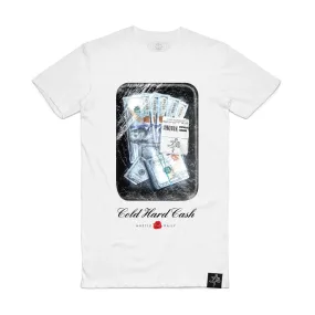 COLD HARD CASH TEE WHITE