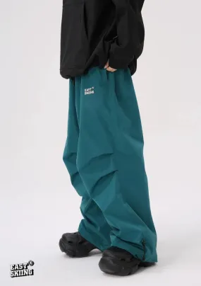 EASTSKIING Teal Baggy Ski Snowboard Pants