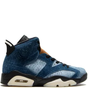 Jordan 6 Retro Washed Denim / Black