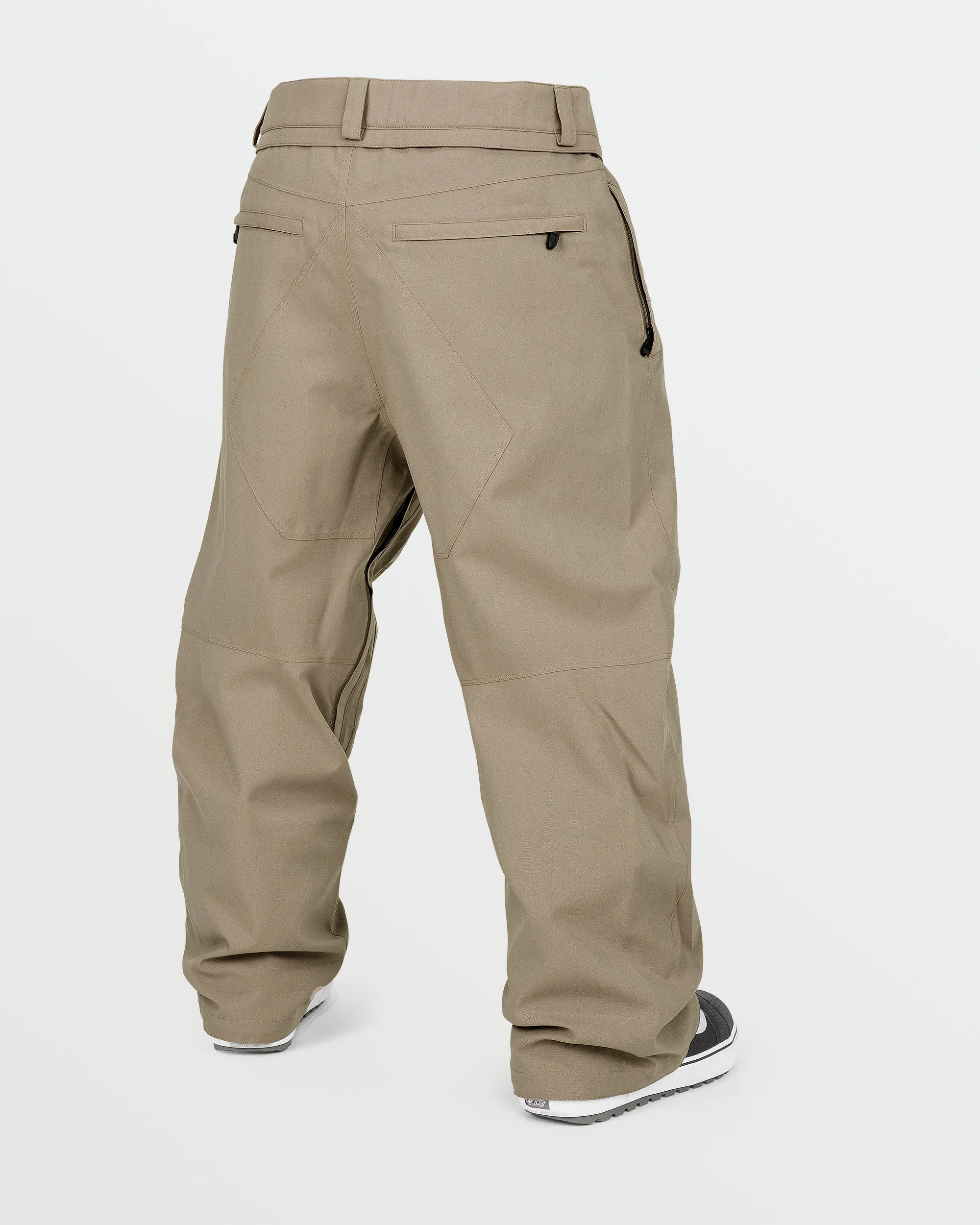 Mens Snow Billow Pants - Chestnut Brown