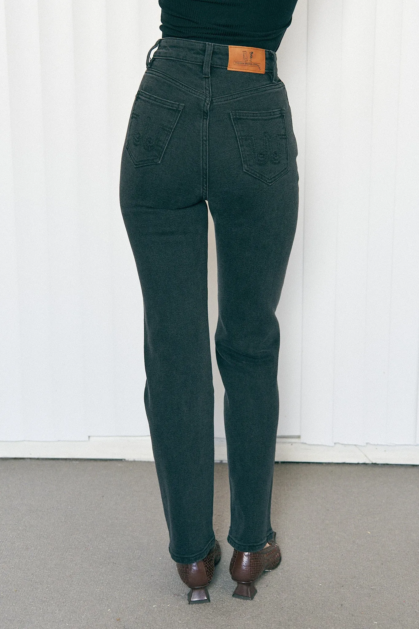 Nap Jeans for big butts Black denim