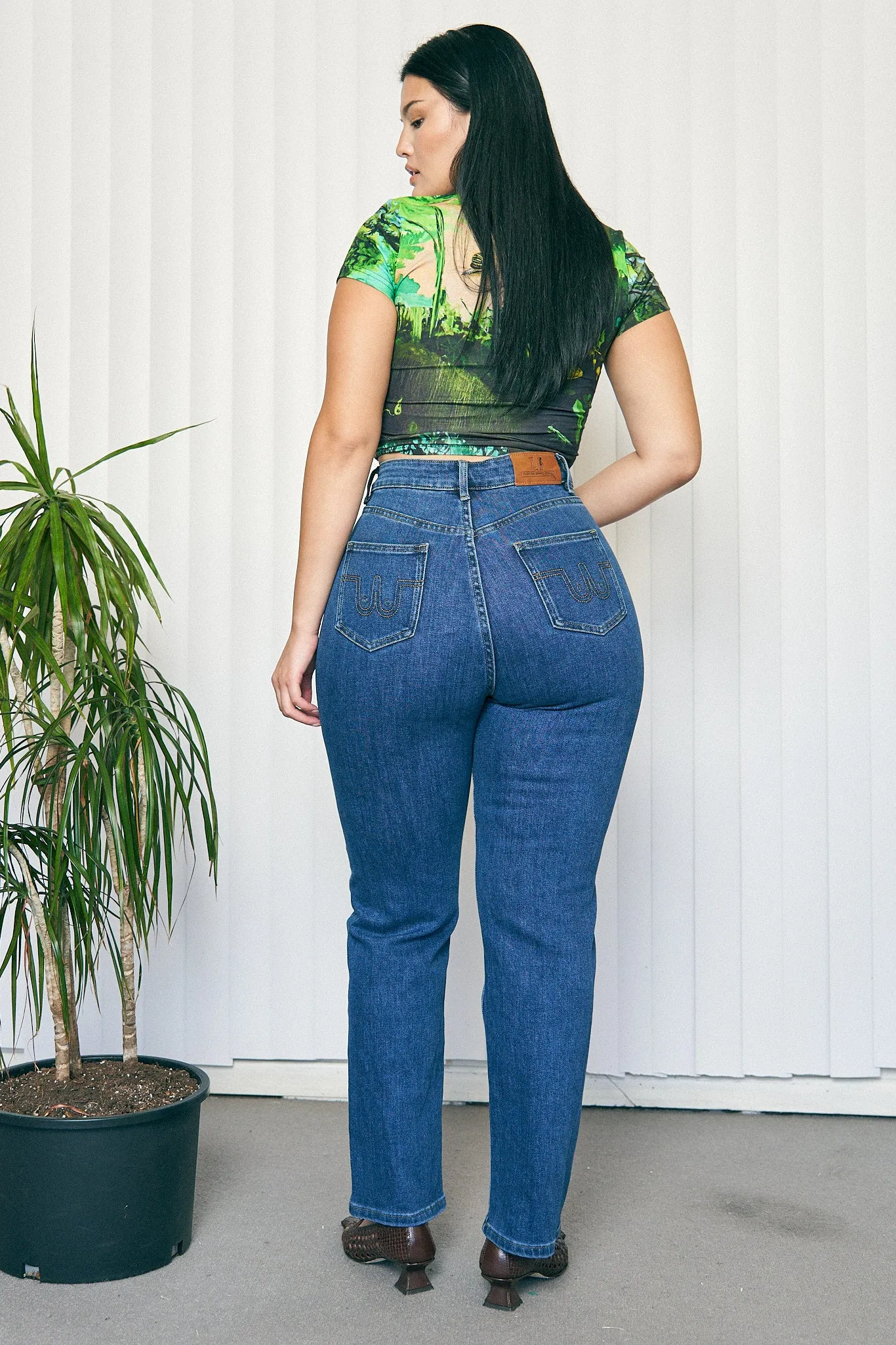 Nap Jeans for Big Butts Blue Denim