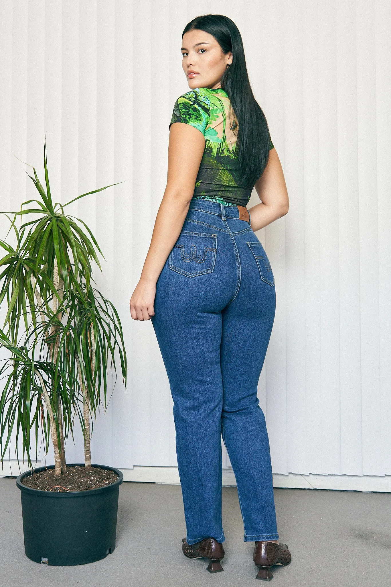 Nap Jeans for Big Butts Blue Denim