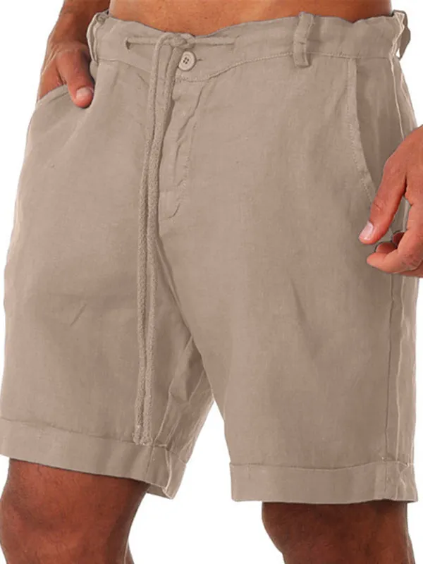 TEEK - Mens Drawstring Casual Shorts