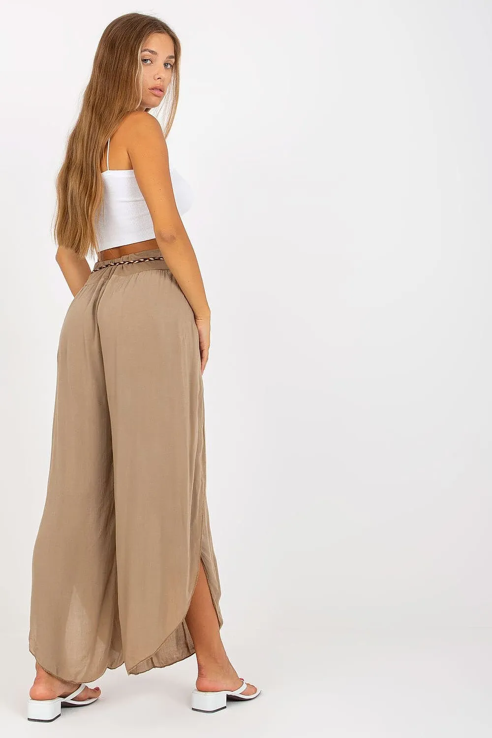 TEEK - Thin Up Slit Seam Trousers