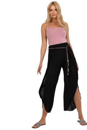 TEEK - Thin Up Slit Seam Trousers