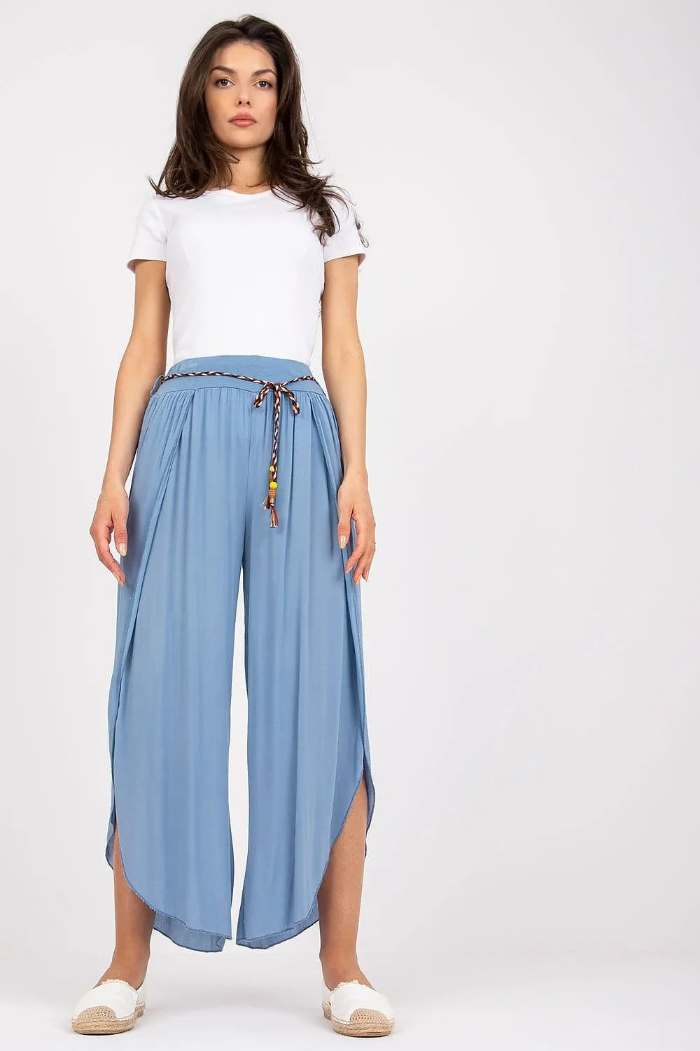 TEEK - Thin Up Slit Seam Trousers